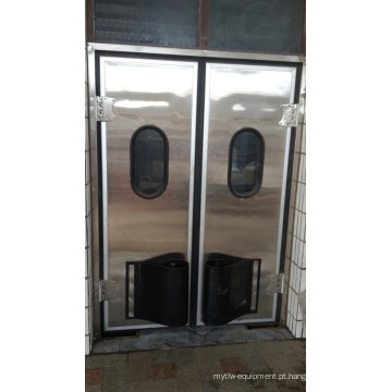 Ss304 Swing Door with Glass Window